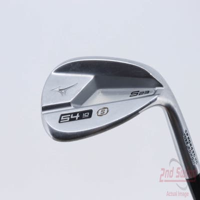 Mizuno S23 Satin Chrome Wedge Sand SW 54° 10 Deg Bounce S Grind FST KBS Hi-Rev 2.0 115 Steel Wedge Flex Right Handed 35.5in