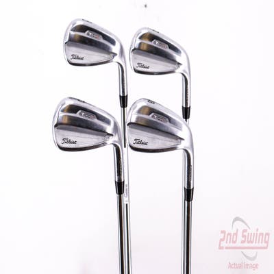 Titleist 2021 T100S Iron Set 8-PW AW True Temper AMT Black S300 Steel Stiff Right Handed 36.0in