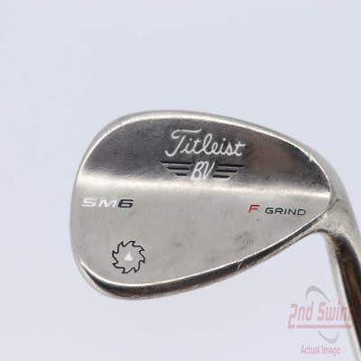 Titleist Vokey SM6 Tour Chrome Wedge Sand SW 54° 14 Deg Bounce F Grind SM6 BV Steel Wedge Flex Right Handed 35.0in