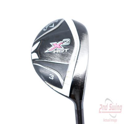 Callaway X2 Hot Womens Fairway Wood 3 Wood 3W Callaway X2 Hot Graphite Ladies Right Handed 42.75in