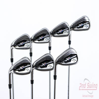 Callaway XR Iron Set 4-PW FST KBS Tour-V 110 Steel Stiff Left Handed 39.0in