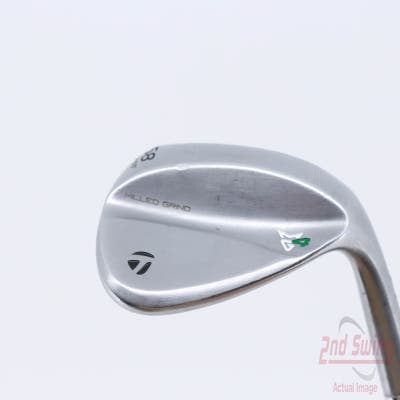 TaylorMade Milled Grind 4 Chrome Wedge Lob LW 58° 7 Deg Bounce FST KBS Tour C-Taper 120 Steel Stiff Right Handed 36.75in