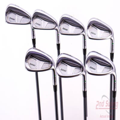 Ping i200 Iron Set 5-PW GW CFS 80 Graphite Graphite Stiff Right Handed Green Dot 39.0in