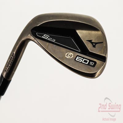 Mizuno S23 Copper Cobalt Wedge Lob LW 60° 10 Deg Bounce C Grind FST KBS Hi-Rev 2.0 Steel Regular Left Handed 35.5in