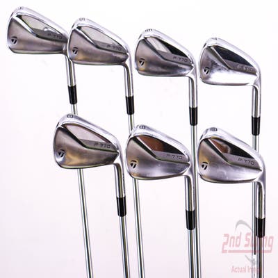 TaylorMade 2020 P770 Iron Set 4-PW Project X IO 6.0 Steel Stiff Right Handed 39.0in