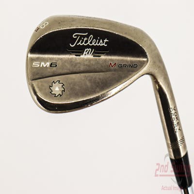 Titleist Vokey SM6 Steel Grey Wedge Lob LW 58° 8 Deg Bounce M Grind SM6 BV Steel Wedge Flex Right Handed 35.25in