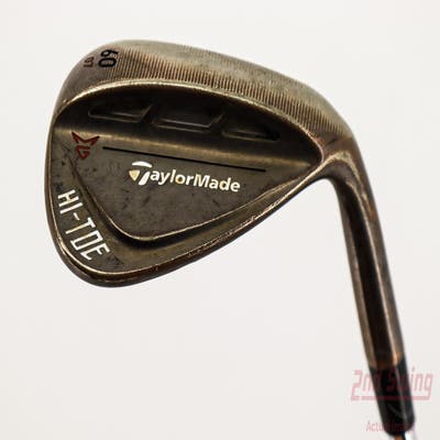 TaylorMade HI-TOE RAW Wedge Lob LW 60° 7 Deg Bounce FST KBS Hi-Rev 2.0 115 Steel Wedge Flex Right Handed 35.25in