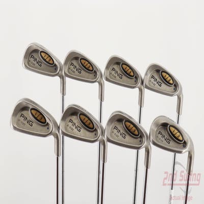 Ping i3 Oversize Iron Set 4-PW SW Ping Z-Z65 with Cushin Insert Steel Stiff Right Handed Blue Dot 38.5in