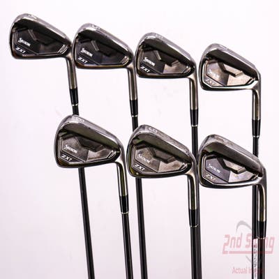 Srixon ZX7 MKII Limited Edition Black Iron Set 4-PW FST KBS Tour C-Taper Lite Black Limited Edition Steel Stiff Right Handed 38.5in