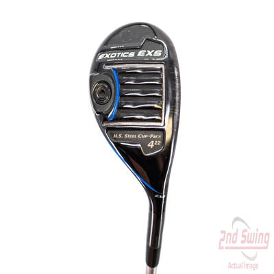 Tour Edge Exotics EXS Hybrid 4 Hybrid 22° Mitsubishi Tensei CK 80 Blue Graphite Stiff Right Handed 39.25in