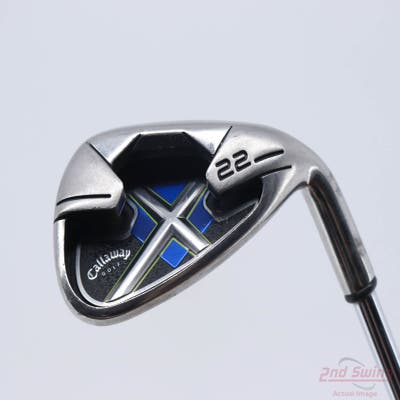 Callaway X-22 Single Iron 9 Iron Callaway X Steel Steel Uniflex Right Handed 37.25in