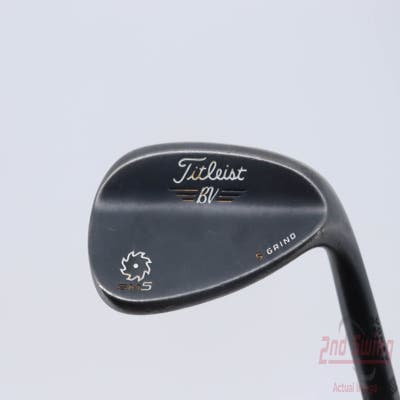 Titleist Vokey SM5 Raw Black Wedge Sand SW 54° 10 Deg Bounce True Temper Dynamic Gold TI Steel Wedge Flex Right Handed 35.75in