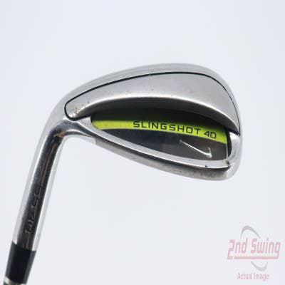 Nike Slingshot 4D Single Iron Pitching Wedge PW Stock Graphite Shaft Graphite Regular Left Handed 35.0in