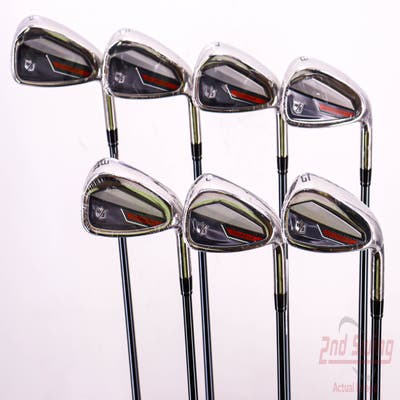 Mint Wilson Staff Dynapwr Iron Set 5-PW GW UST Mamiya Recoil 65 Dart Graphite Senior Right Handed 38.25in