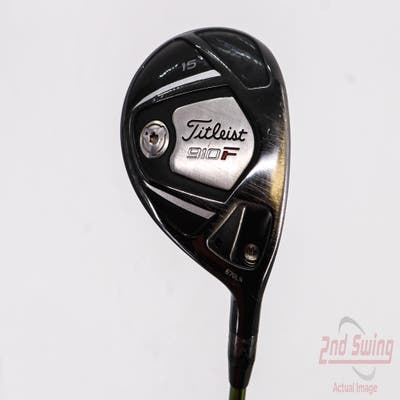 Titleist 910 F Fairway Wood 3 Wood 3W 15° Aldila NV Green 55-R Graphite Regular Right Handed 43.5in