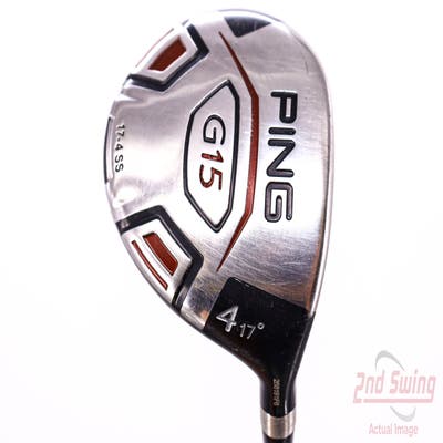 Ping G15 Fairway Wood 4 Wood 4W 17° Aldila Serrano 75 Fairway Graphite Stiff Right Handed 42.5in