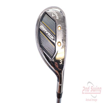 Callaway Mavrik Hybrid 3 Hybrid 18° Project X Catalyst 75 Graphite Stiff Right Handed 40.5in