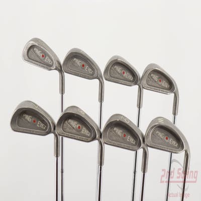 Ping Eye 2 Iron Set 3-PW Ping KT Steel Stiff Right Handed Red dot 37.5in