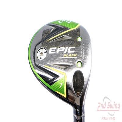 Callaway EPIC Flash Fairway Wood 7 Wood 7W 21° Project X EvenFlow Green 45 Graphite Ladies Right Handed 41.25in