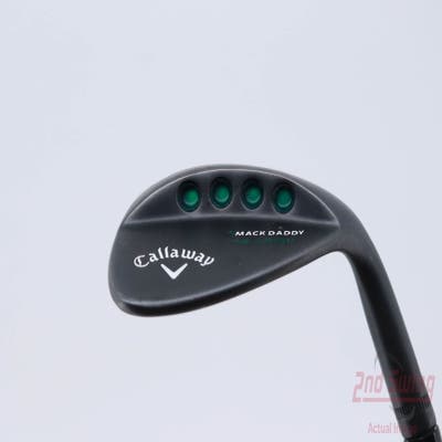 Callaway Mack Daddy Matte BLK PM Grind Wedge Lob LW 60° 10 Deg Bounce Stock Steel Shaft Steel Wedge Flex Right Handed 35.0in