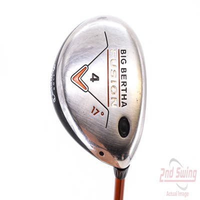 Callaway Big Bertha Fusion Fairway Wood 4 Wood 4W 17° Callaway Aldila NVS Graphite Regular Right Handed 43.0in