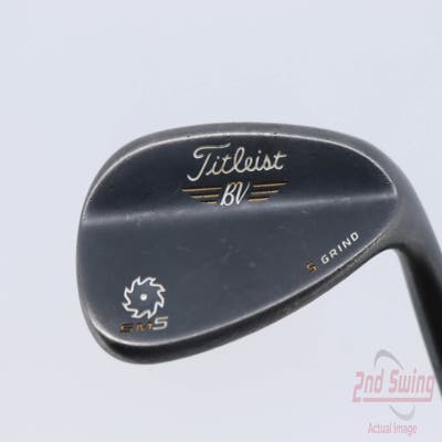 Titleist Vokey SM5 Raw Black Wedge Sand SW 54° 10 Deg Bounce S Grind Titleist SM5 BV Steel Wedge Flex Right Handed 36.25in