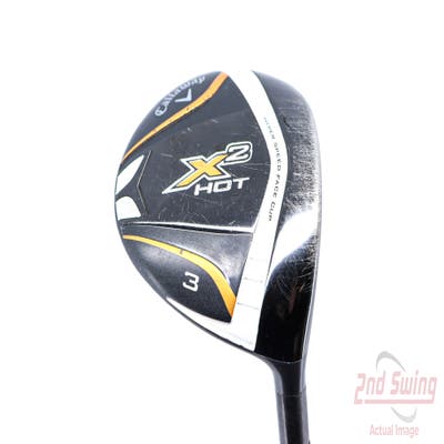 Callaway X2 Hot Fairway Wood 3 Wood 3W Aldila Tour Blue Graphite Stiff Right Handed 43.75in