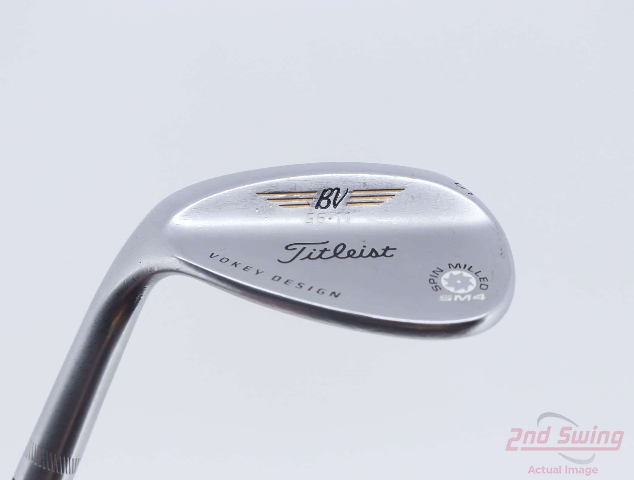 Titleist Vokey Spin Milled SM4 Chrome Wedge | 2nd Swing Golf