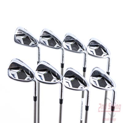 Ping G430 Iron Set 5-PW, 45, 50 Aerotech SteelFiber i95 Graphite Stiff Right Handed Black Dot 39.0in