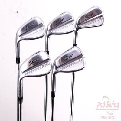 Titleist 2023 T150 Iron Set 7-PW GW Nippon NS Pro Modus 3 Tour 120 Steel Stiff Left Handed 37.5in