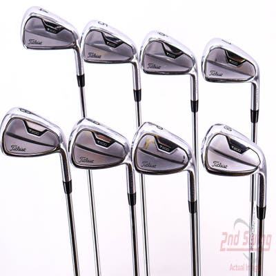 Titleist 2021 T200 Iron Set 4-PW AW True Temper AMT Black R300 Steel Regular Right Handed 38.25in