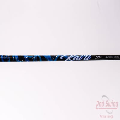 Used W/ Mizuno RH Adapter Mitsubishi Rayon Kai'li Blue 50g Driver Shaft Stiff 44.5in