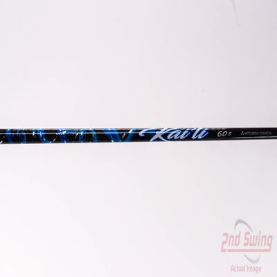 Used W/ Mizuno RH Adapter Mitsubishi Rayon Kai'li Blue 60g Driver Shaft Stiff 44.0in