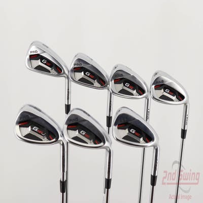 Ping G410 Iron Set 6-PW AW SW True Temper XP 95 R300 Steel Regular Right Handed Black Dot 38.0in