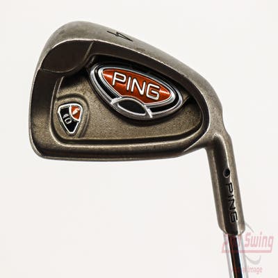 Ping i10 Single Iron 4 Iron Ping AWT Steel Regular Right Handed Black Dot 38.25in