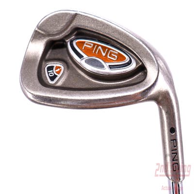 Ping i10 Single Iron Pitching Wedge PW Ping AWT Steel Regular Right Handed Black Dot 35.5in