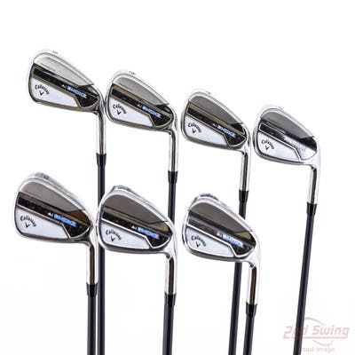 Callaway Paradym Ai Smoke Iron Set 5-PW AW Project X Cypher 2.0 60 Graphite Regular Right Handed 38.75in