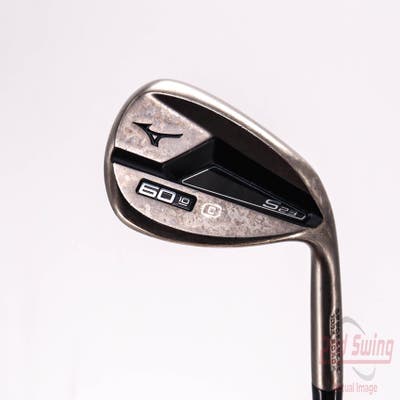 Mizuno S23 Copper Cobalt Wedge Lob LW 60° 10 Deg Bounce C Grind FST KBS Hi-Rev 2.0 115 Steel Wedge Flex Right Handed 35.5in