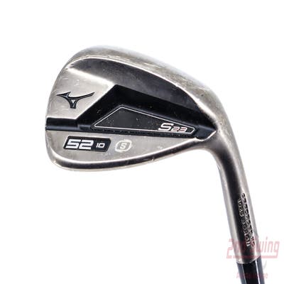 Mizuno S23 Copper Cobalt Wedge Gap GW 52° 10 Deg Bounce S Grind FST KBS Hi-Rev 2.0 115 Steel Wedge Flex Right Handed 35.5in