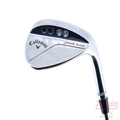 Callaway Jaws Raw Full Toe Chrome Wedge Lob LW 58° 10 Deg Bounce J Grind Dynamic Gold Spinner TI Steel Wedge Flex Right Handed 35.0in