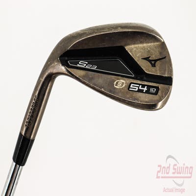 Mint Mizuno S23 Copper Cobalt Wedge Sand SW 54° 10 Deg Bounce S Grind FST KBS Hi-Rev 2.0 Steel Stiff Left Handed 35.5in