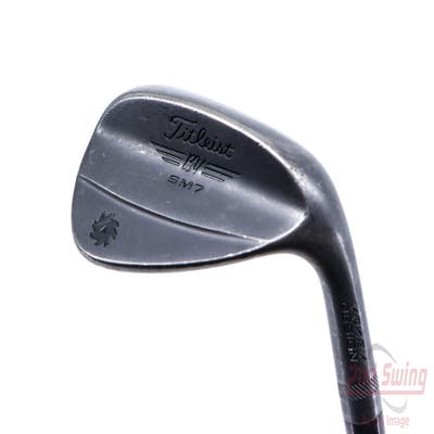 Titleist Vokey SM7 Jet Black Wedge Gap GW 50° 12 Deg Bounce F Grind FST KBS Tour Steel Stiff Right Handed 35.5in