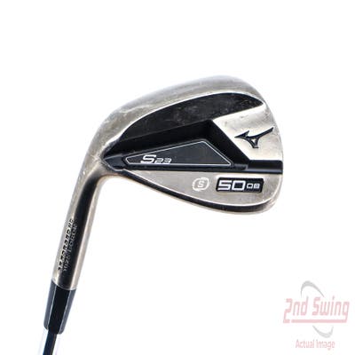 Mizuno S23 Copper Cobalt Wedge Gap GW 50° 8 Deg Bounce S Grind FST KBS Hi-Rev 2.0 115 Steel Wedge Flex Left Handed 35.5in