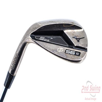 Mizuno S23 Copper Cobalt Wedge Sand SW 56° 10 Deg Bounce D Grind FST KBS Hi-Rev 2.0 115 Steel Wedge Flex Left Handed 35.5in