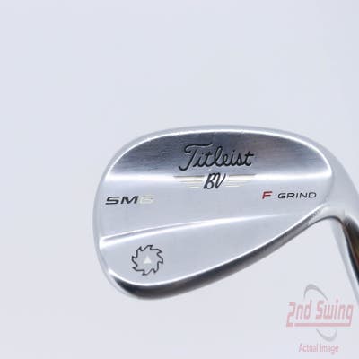 Titleist Vokey SM6 Tour Chrome Wedge Gap GW 52° 8 Deg Bounce F Grind True Temper XP 95 R100 Steel Regular Right Handed 35.0in