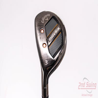 Callaway Mavrik Max Hybrid 3 Hybrid 19° Project X Catalyst 75 Graphite Stiff Left Handed 40.5in