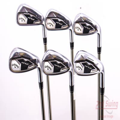 Callaway Apex 19 Iron Set 6-PW AW UST Mamiya Recoil ESX 460 F2 Graphite Senior Right Handed 37.0in