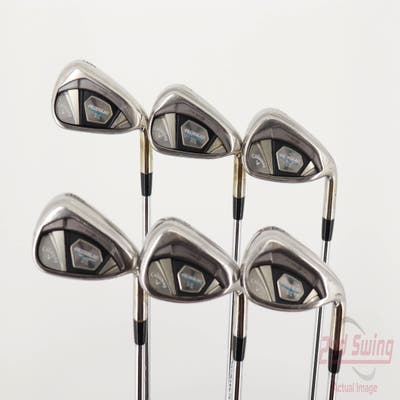 Callaway Rogue X Iron Set 6-PW AW FST KBS Tour 90 Steel Regular Right Handed 37.75in