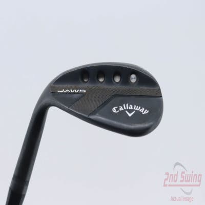 Callaway Jaws Full Toe Raw Black Wedge Lob LW 60° 10 Deg Bounce Project X 5.5 Steel Regular Left Handed 35.5in