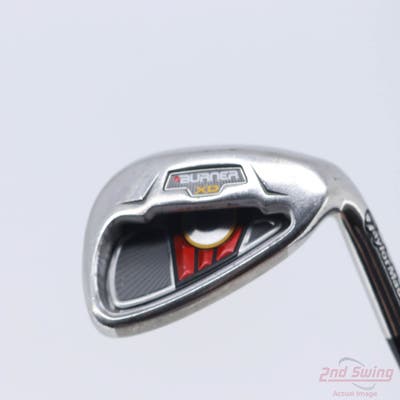 TaylorMade Burner XD Single Iron Pitching Wedge PW TM Reax Superfast 90 Steel Steel Stiff Right Handed 36.5in